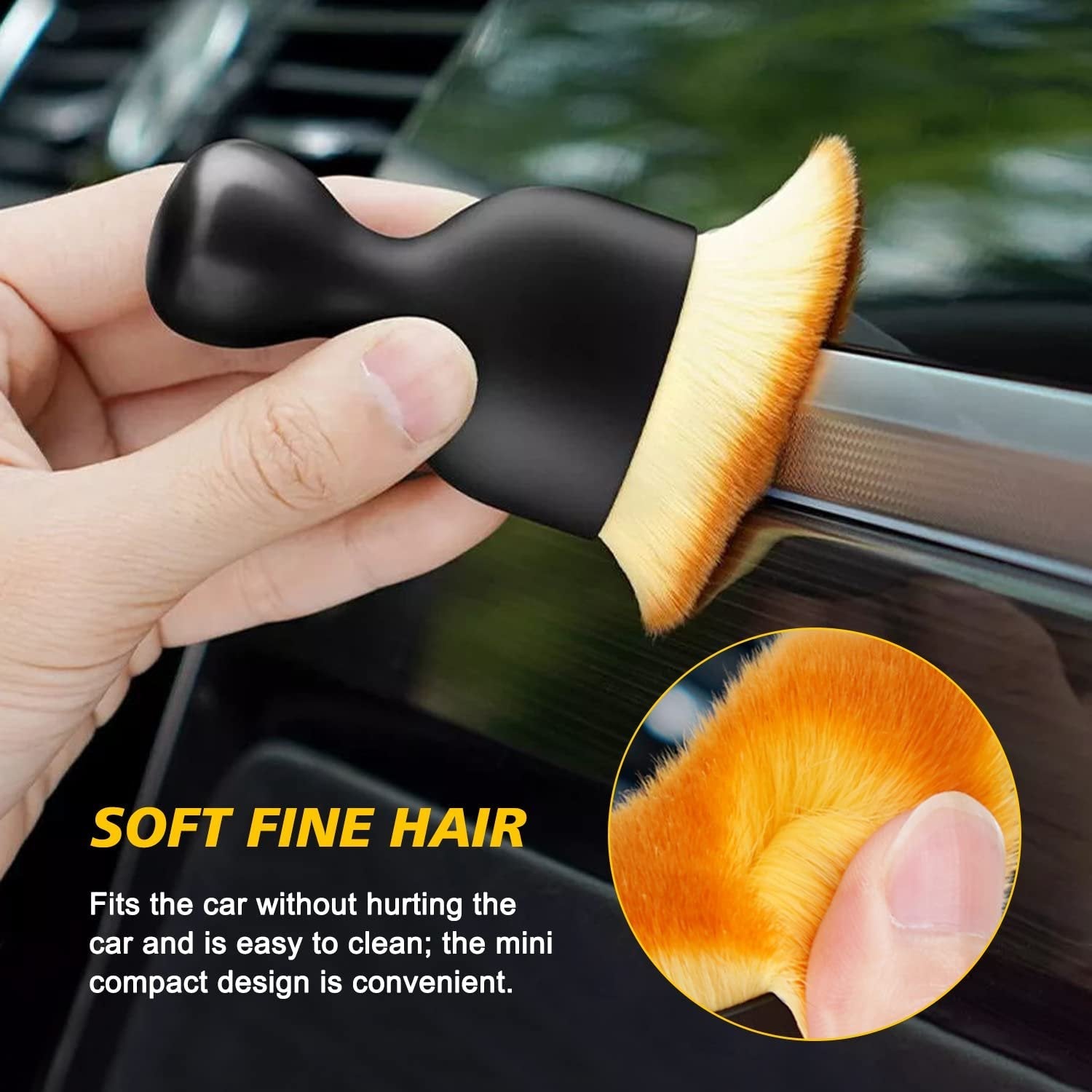 Autobrush Ultra Soft Car Interior Dust Cleaner Brush | BUY 1 GET 1 FREE (2PCS)