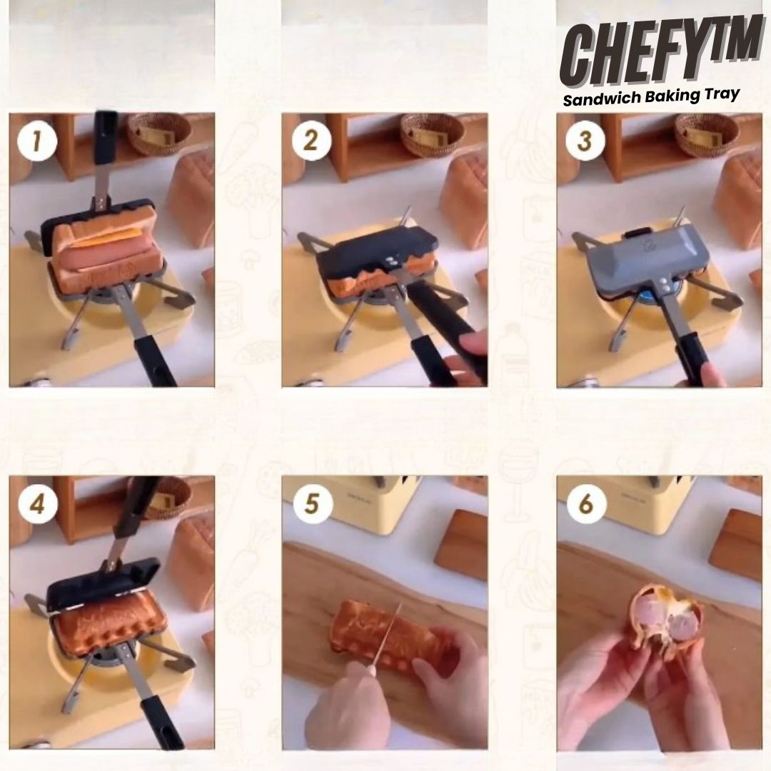 BUY 1 GET 2 | Chefy™ Sandwich Baking Tray