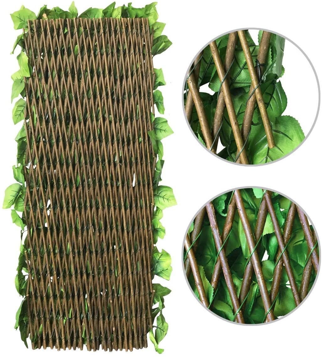 NatureWall™ Expandable Faux Leave Fence