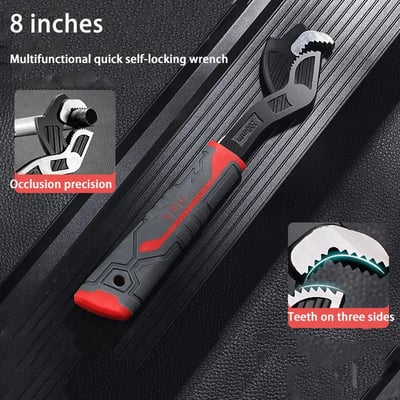 Wrenchaway Self-Locking Pipe Wrench