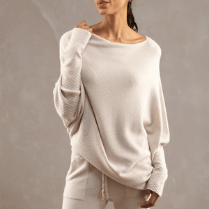 Revee Women Asymmetric Knitted Sweater