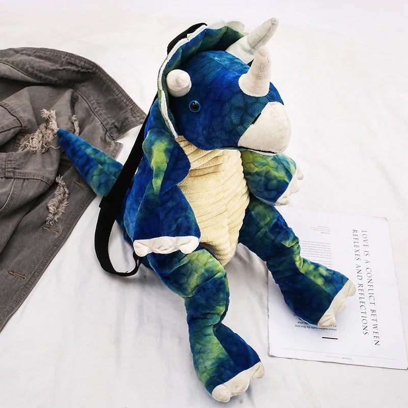 Dinozo Cartoon Dinosaur Plush Doll Backpack