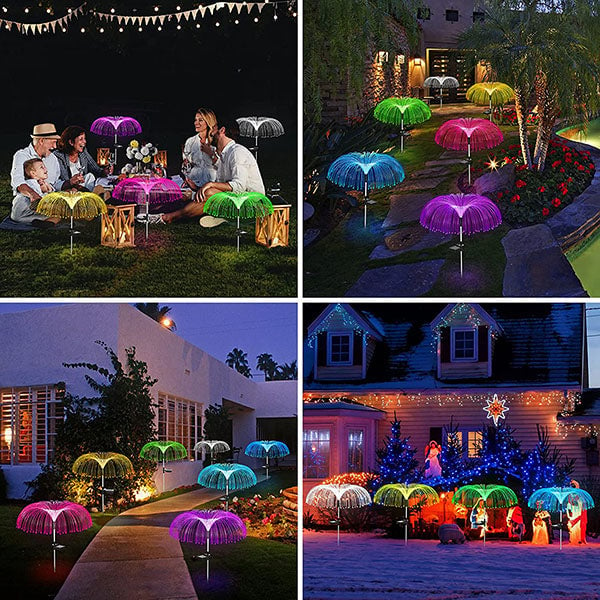 Finelite Solar Garden Changing Jellyfish Lights | BUY 1 GET 1 FREE (2PCS)