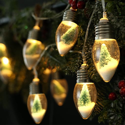 Litree Christmas Vintage Decor String Lights