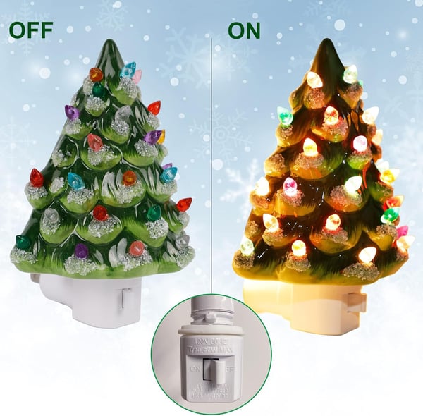 Winterglow Christmas Tree Night Light | BUY 1 GET 1 FREE (2PCS)