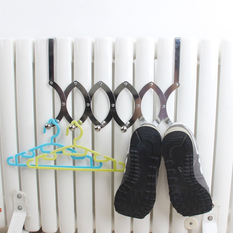 Hookit Retractable Metal Coat Hanger