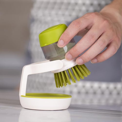 Cleanrush Elegant Multifunctional Pressing Cleaning Brush | Set of 2