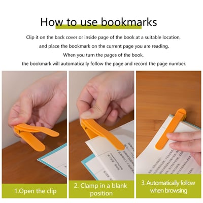 Silimark Smart Silicone Bookmark | BUY 2 GET 1 FREE (3PCS)