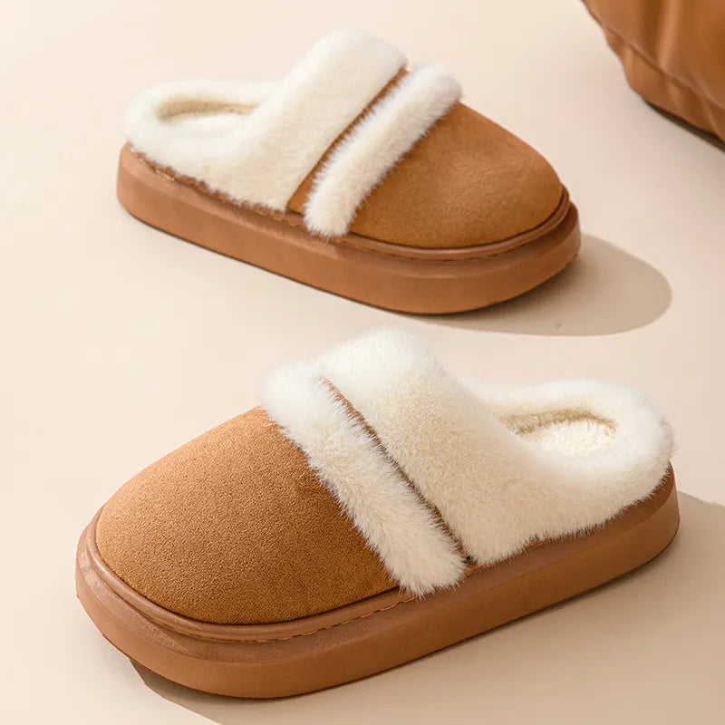 Fluzzle Fluffy Warm Slippers for Women