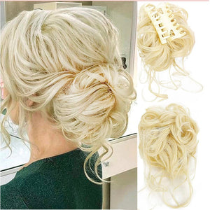 Loopybun Clip-in Curly Hair Bun Piece