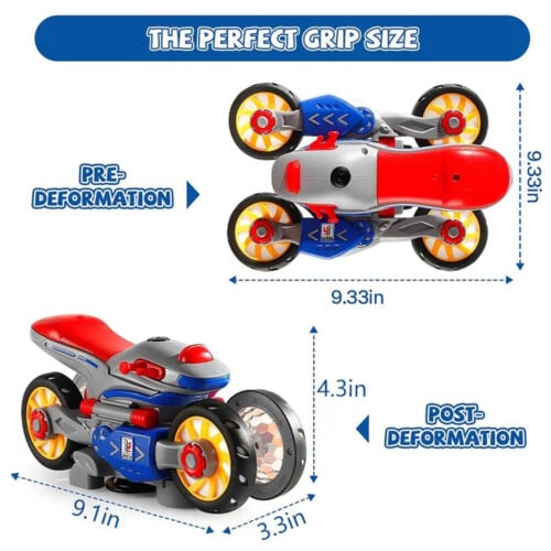 Motomorph Electric Deformation Motorcycle Toy for Kids