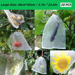 Insect-Proof Mesh Bag for Fruit & Vegetable Protection | Set of 20PCS