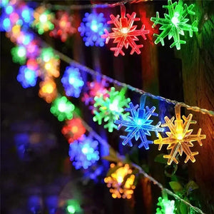 Sparkleigh Snowflake Sparkle USB Fairy String Lights