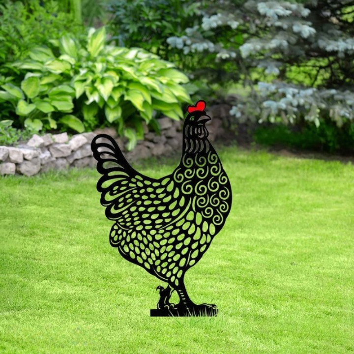 Hennique™ Chicken Garden Decor | Set of 5PCS