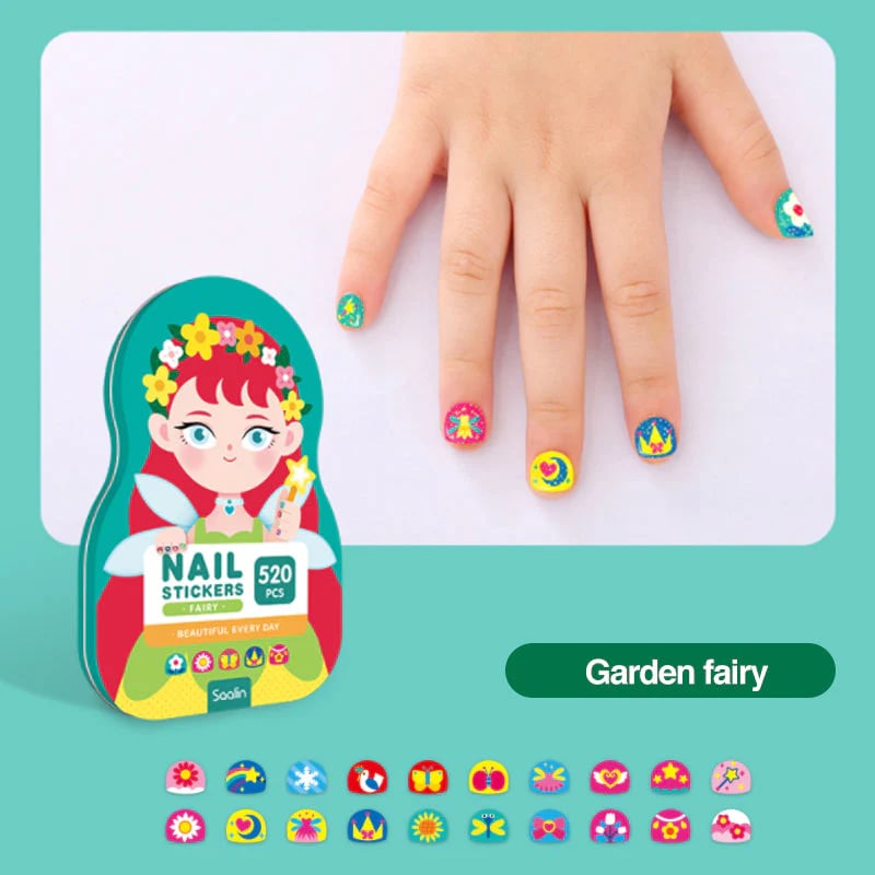 Nailit Kids Nail Stickers Set of 520PCS