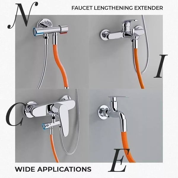 Fausleek 360° Rotation 1/2'' Faucet Extender