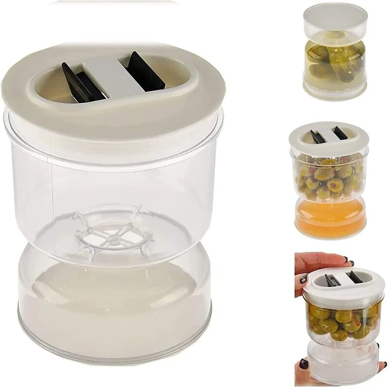 50% OFF | CosyJar™ Pickle and Olives Jar Container with Strainer