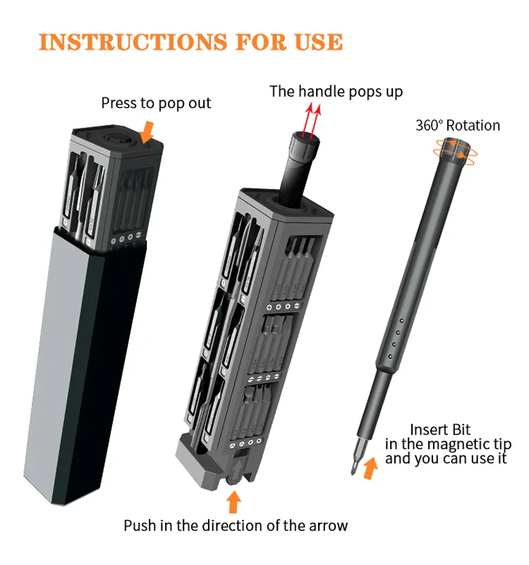 Bitrix 44 in 1 Screwdriver Set