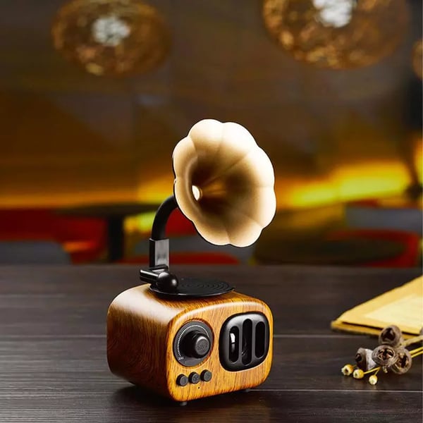 Vinyltunes™ Retro Phonograph Bluetooth Speaker