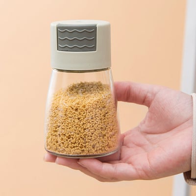 Shakeez Adjustable Push-Type Salt and Pepper Dispensers | BUY 1 GET 1 FREE (2PCS)