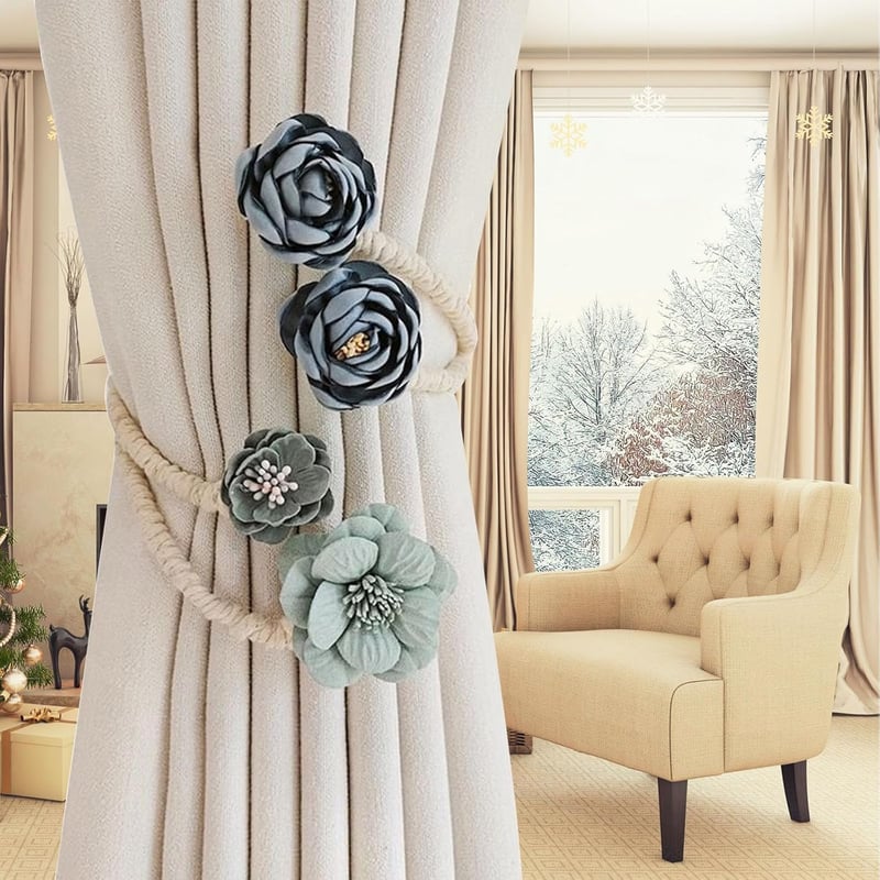 Curtain Tiebacks Clips | BUY 3 GET 2 FREE (5PCS)