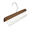 Multihang Deluxe Solid Wood Anti-Clutter Hangers | Set of 5