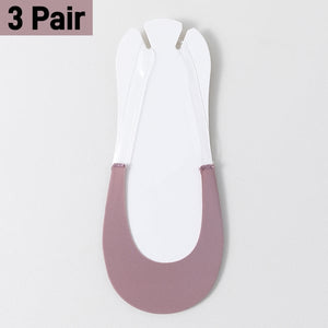 Invisock Summer No Show Half Socks for Women | Buy 2 Get 1 Free (3 Pairs)