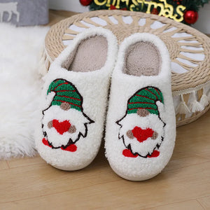 Xmaslips Cute Cartoon Santa Claus Home Slippers