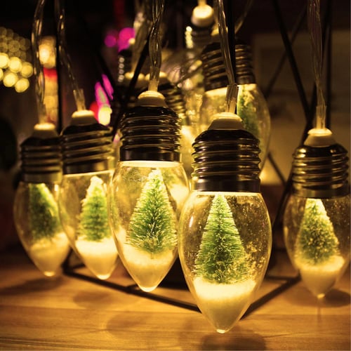 Litree Christmas Vintage Decor String Lights