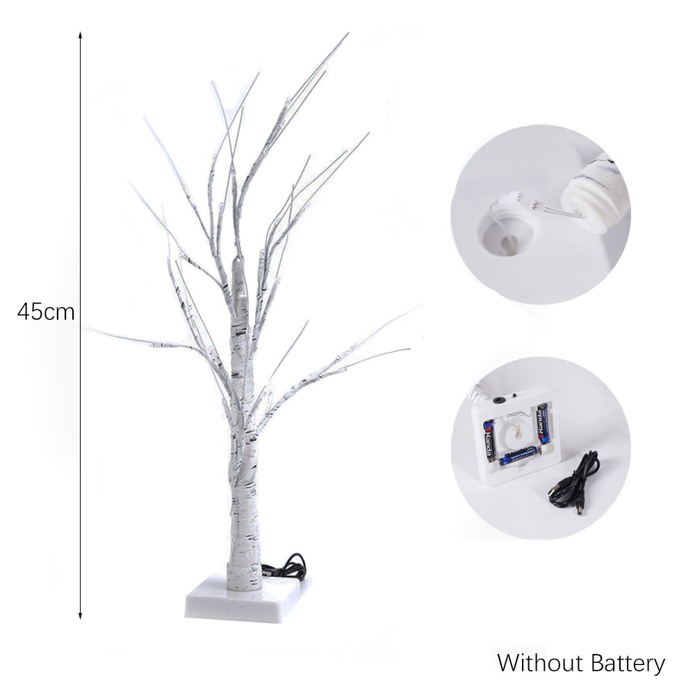 50% OFF | Brillume 18-Inch Birch Tree LED Lamp