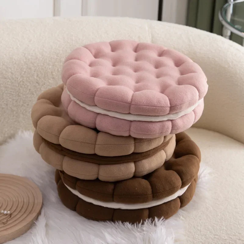 Munchplush Adorable Biscuit-Shaped Pillow | BUY 1 GET 1 FREE (2PCS)