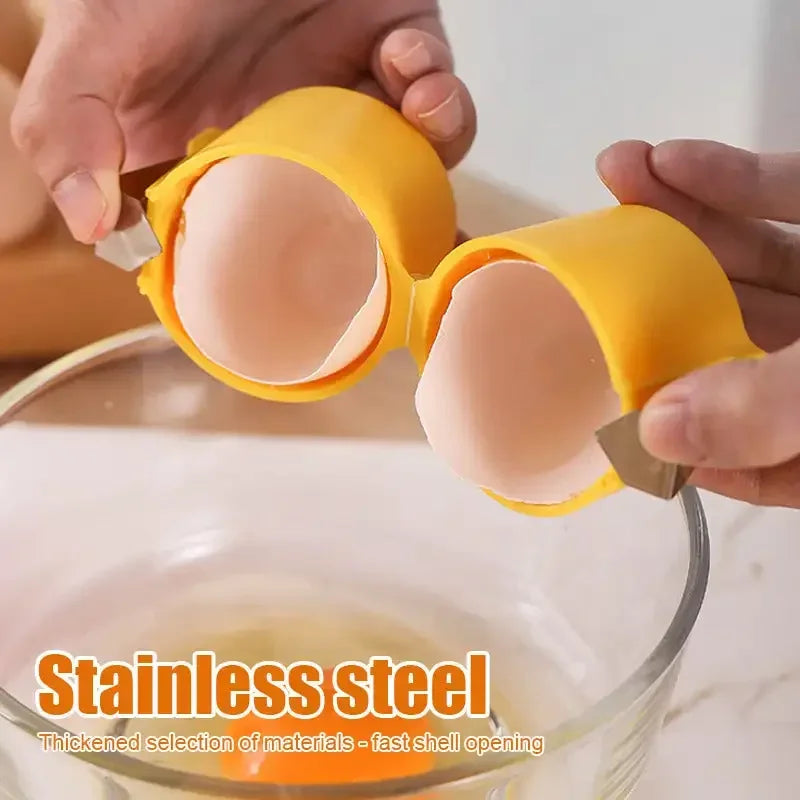 Yolkly Eggshell Opener & Separator | BUY 2 GET 1 FREE (3PCS)