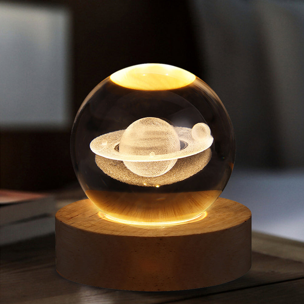 50% OFF | Crysnight Mini Crystal Ball Night Light