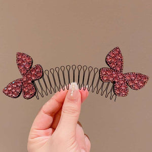 Sparklocs Rhinestone U-Shape Hair Styling Comb | Set of 5