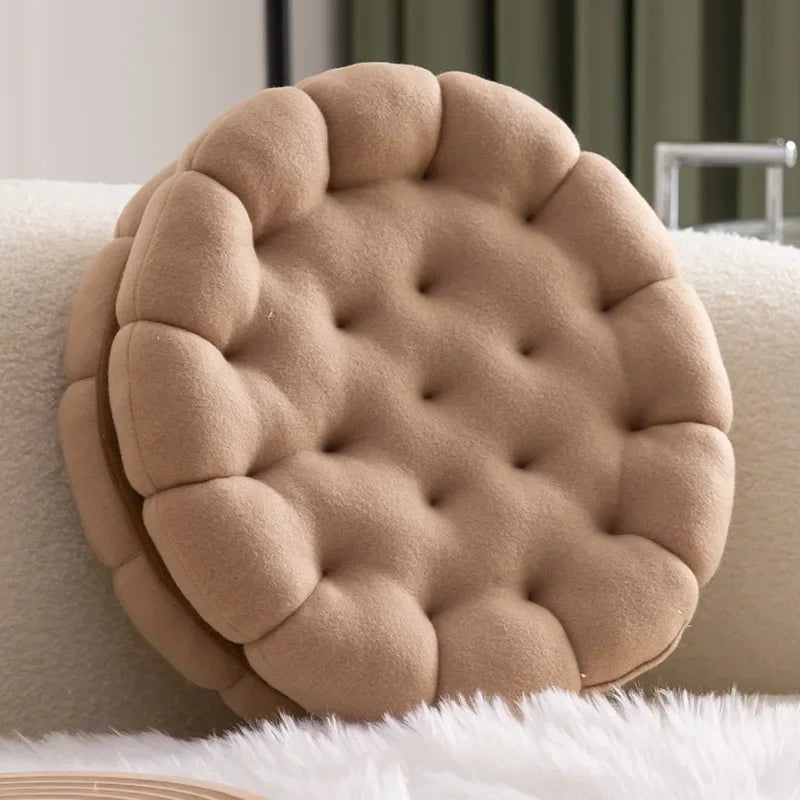 Munchplush Adorable Biscuit-Shaped Pillow | BUY 1 GET 1 FREE (2PCS)